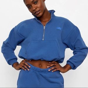 SETactive Half Zip Sweatshirt in CRISP 💙